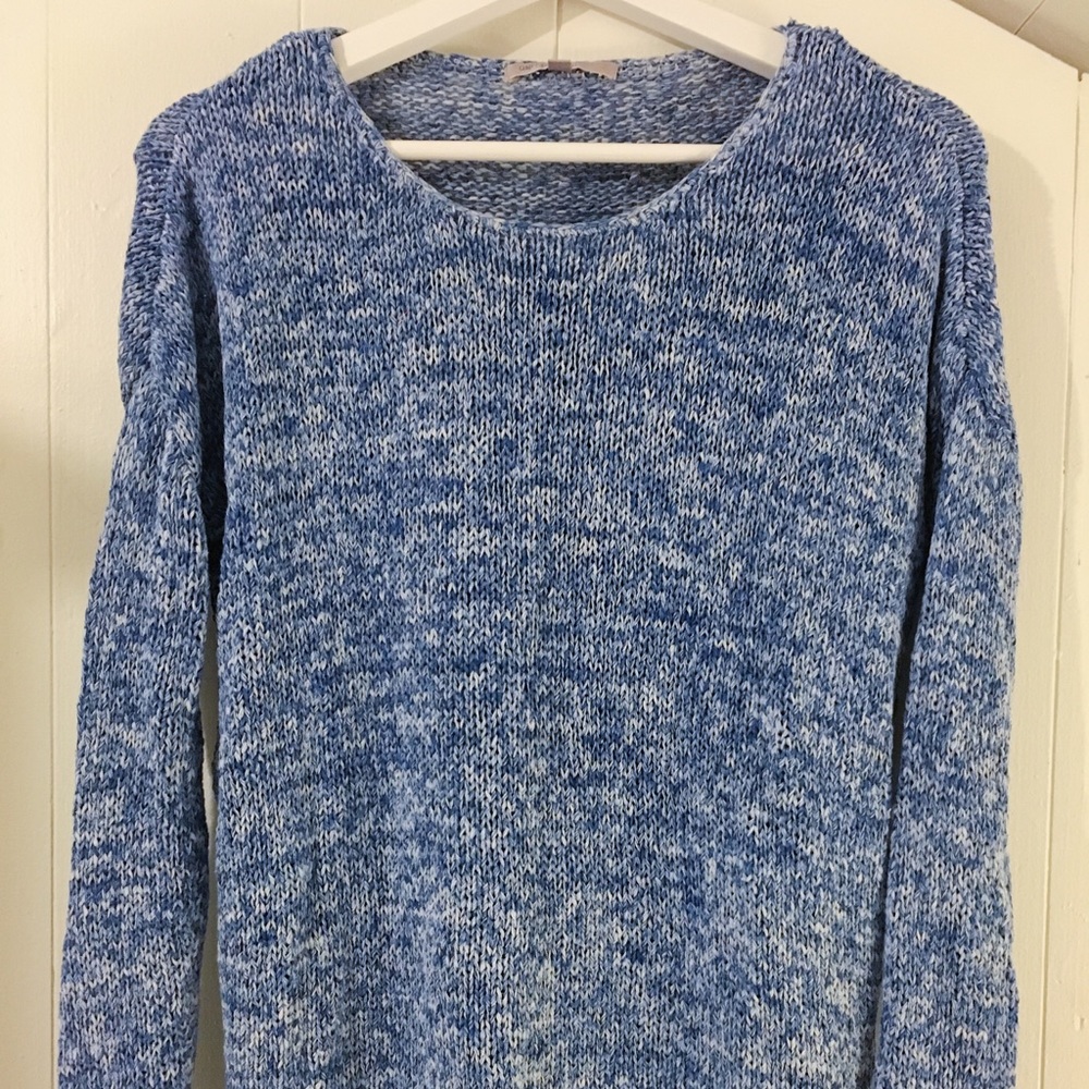 Blue Knit Sweater
